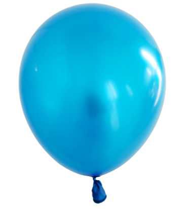 10 cali Balony latek. Perłowy blue 100szt