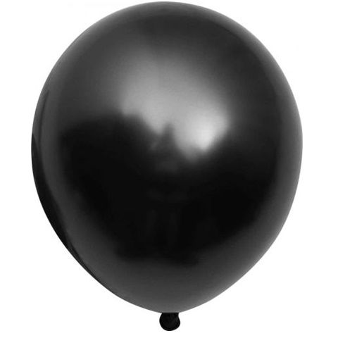 18cali balony czarne 50szt
