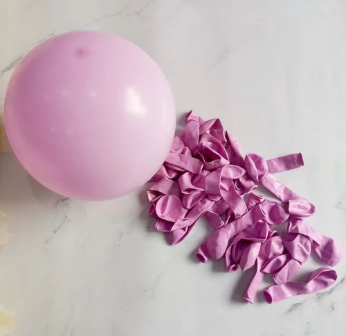 10cali balony lateksowe 100 szt. op. pastelowe fioletowe