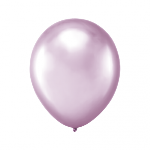 5 cali balony metaliczne bebi pink 100szt. op.
