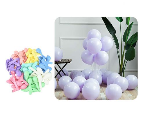 5 cali balony lateksowe pastelowe fiolet 200szt. op.