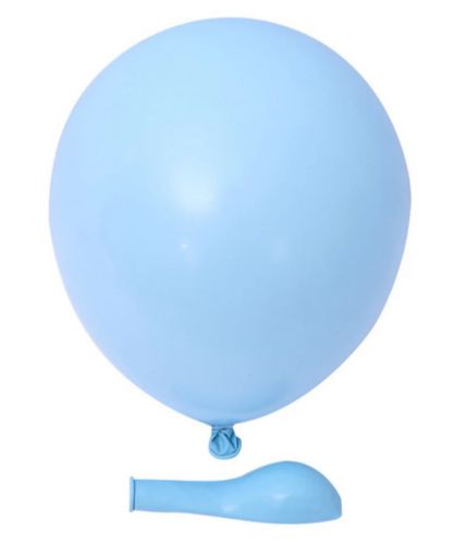 12cali balony lateksowe 100 szt. op. matowe niebieskie