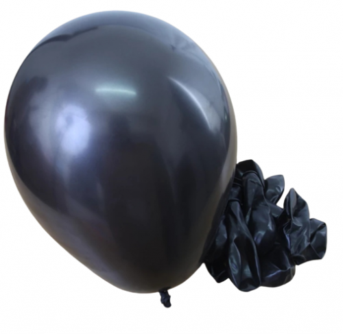 10cali balony lateksowe 100 szt. op. czarne