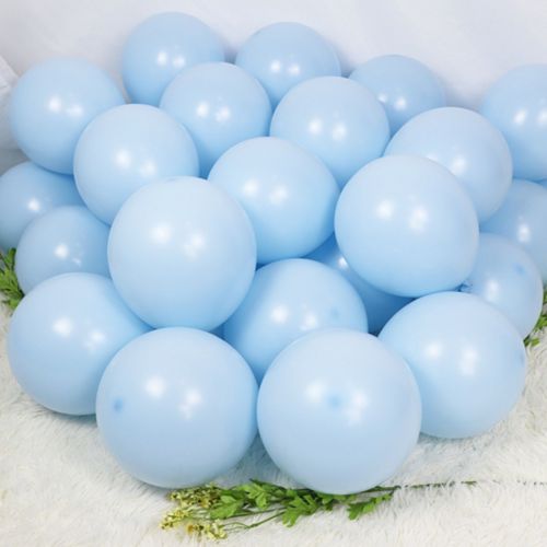 Balony latek，Pasterowe blue 200szt