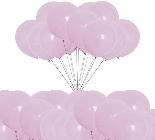 10cali balony lateksowe 100 szt. op. pastelowe jasny róż