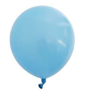 12cali balony lateksowe mat blue 100szt