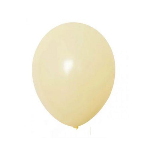 10cali balony lateksowe 100 szt. op. pastelowe żółte