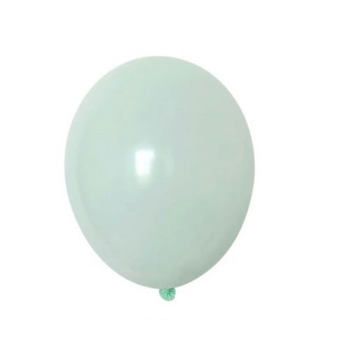 10cali balony lateksowe 100 szt. op. pastelowe zielone