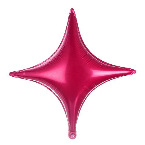 BALON FOLIOWY gwiazda pink 10 cali (tylko na powietrze)
