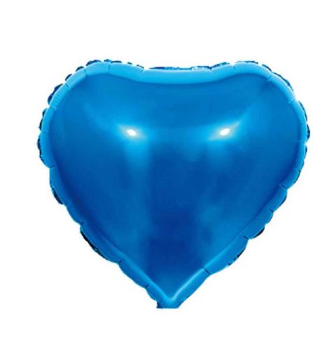 Balon Serce Ciemny Niebieski [18 cali]