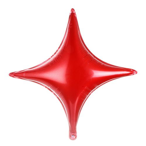 BALON FOLIOWY gwiazda red 10 cali (tylko na powietrze)