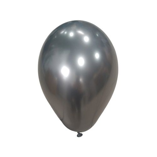 10cali balony lateksowe 50 szt. op. metaliczne czarne
