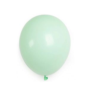 5 cali balony lateksowe pastelowe zielone 200szt. op.